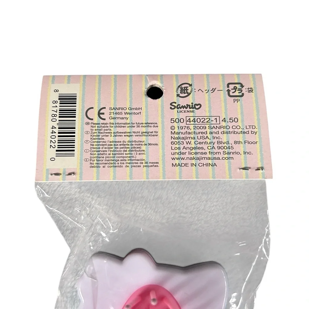 Hello Kitty Sanrio Mini Hairbrush Pink & White Kawaii Collectible Travel Sealed